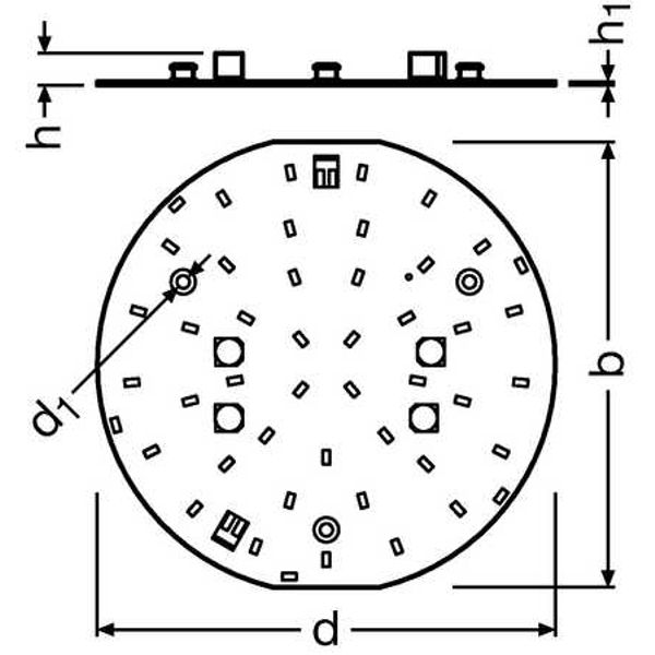 PL-FLAT-AC-EM-G2 1500-830 230V image 1