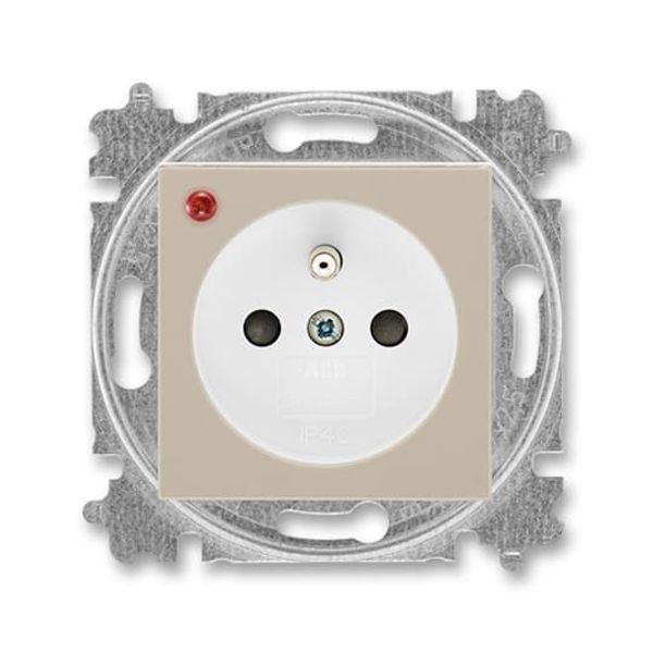 5599H-A02357 18 Socket outlet with earthing pin, shuttered, with surge protection ; 5599H-A02357 18 image 2