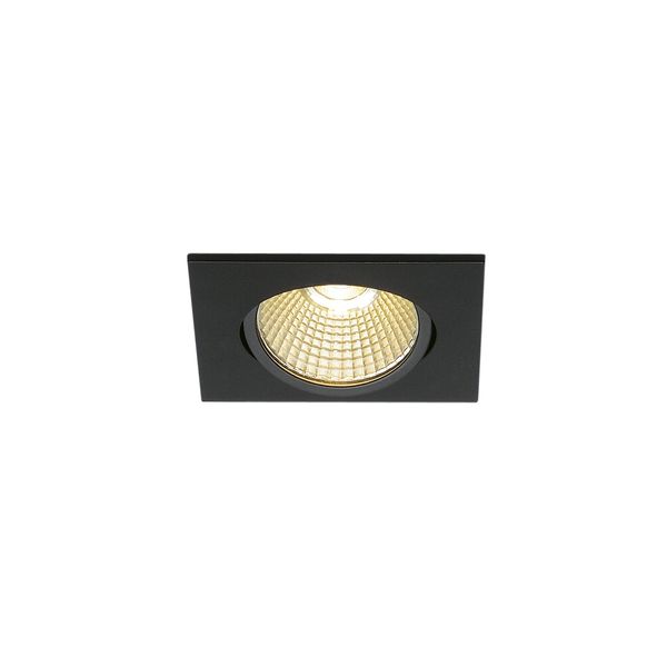 NEW TRIA 68 LED DL SQUARE Set, 9W, 3000K, 38ø, matt black image 2