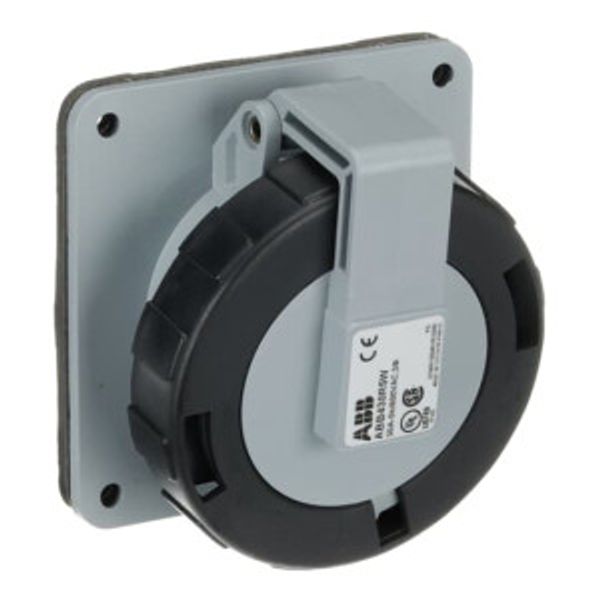 ABB430R5W Panel mounted socket UL/CSA image 1