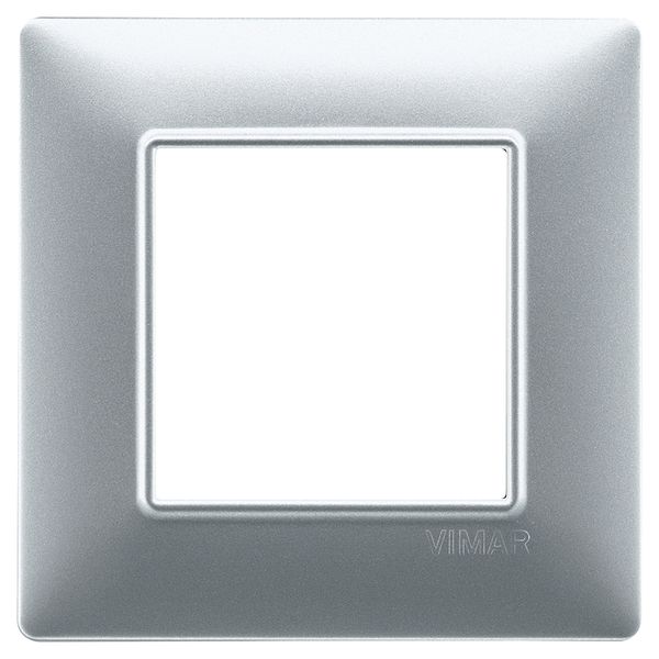 Plate 2M techn. matt silver image 1