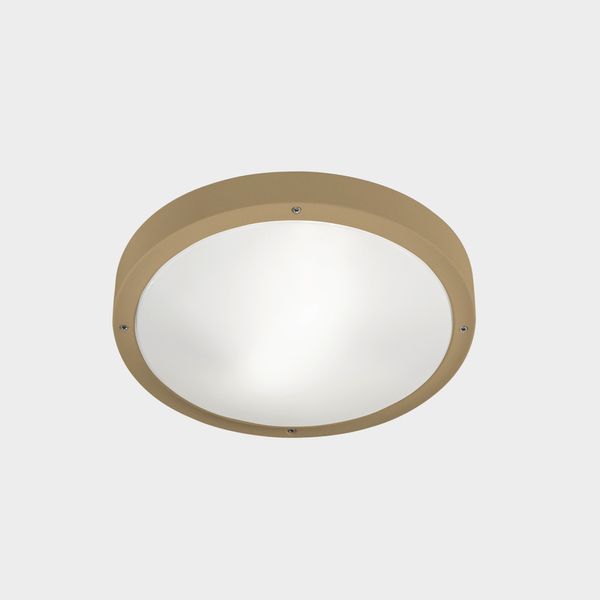 Ceiling fixture IP66 BASIC LED 11.7W 2700K Gold 1269lm image 1