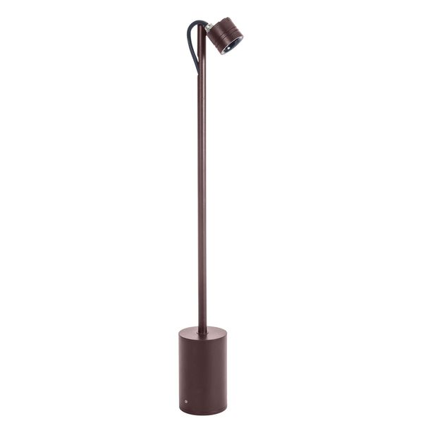 Bollard IP54 FINT LED 3.5 LED warm-white 3000K ON-OFF Brown 285 image 1