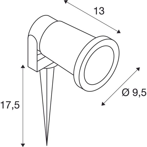 BIG NAUTILUS QPAR51, green IP65 max. 11W image 3