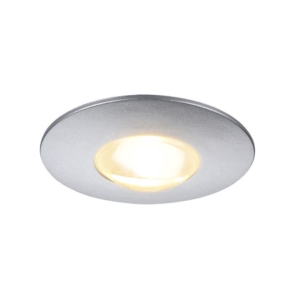 DEKLED LED, 1W, 3000K, 90lm, round, silver image 2