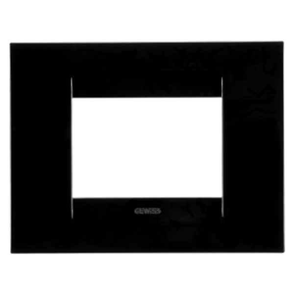 GEO PLATE - IN TECHNOPOLYMER - 3 MODULES -  TONER BLACK - CHORUSMART image 1