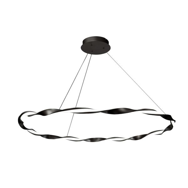 Sand LED Pendant Lamp 48W 3480Lm 3000K Black image 1