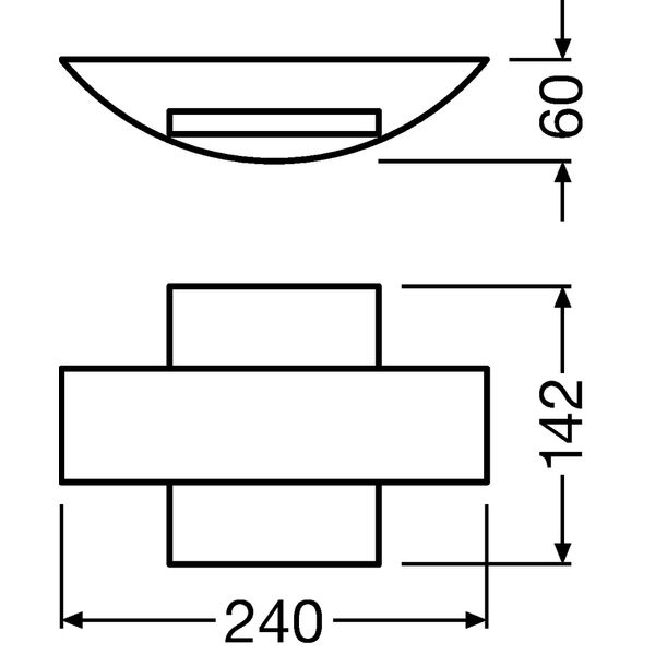 OUTDOOR FACADE BELT 11 W 3000 K IP54 GY image 4