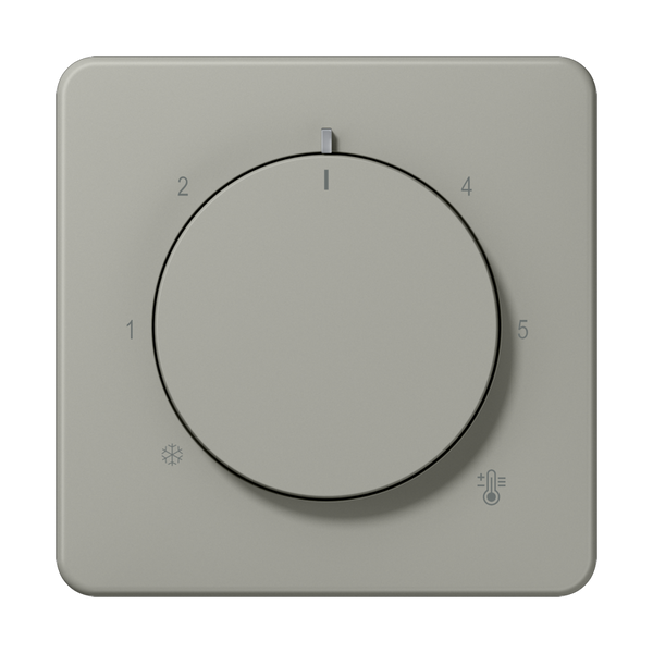 Centre plate with knob room thermostat CD1749BFPT image 1