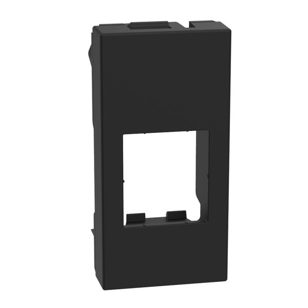 Classia - cover RJ45 Keystone 1M black image 1