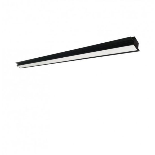 Linear Recessed Trimless L860 4000K Black Dim. Sas image 1