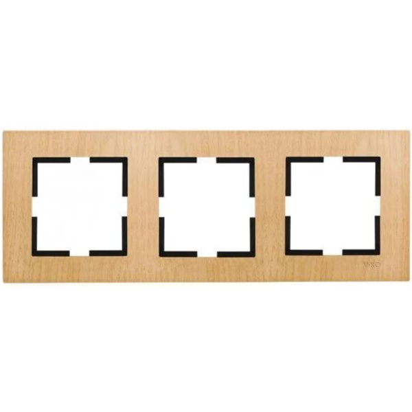 Novella Accessory Fagus Three Gang Frame image 1