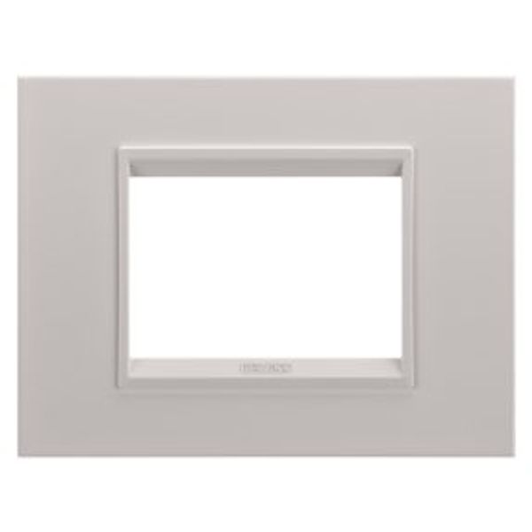 LUX PLATE - IN METAL - 3 MODULES - MONOCHROME NATURAL BEIGE - CHORUSMART image 1