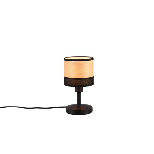 Bolzano table lamp E14 matt black image 1