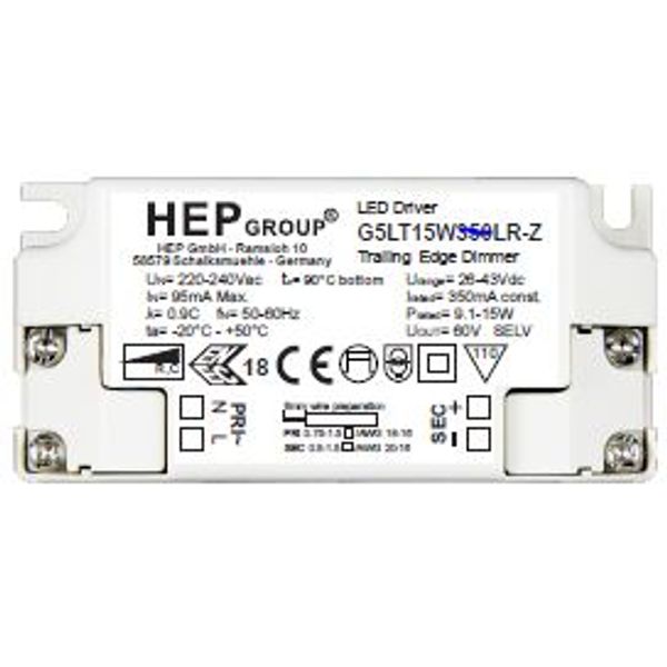 Driver Phase Cut 220-240V/50-60Hz/9W-14W image 1