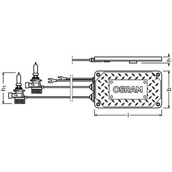 LEDEXT102-03 12W 12V FS1 OSRAM image 2