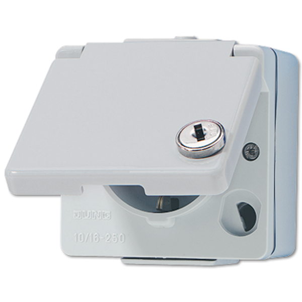 SCHUKO® socket with safety lock 620WSL image 6