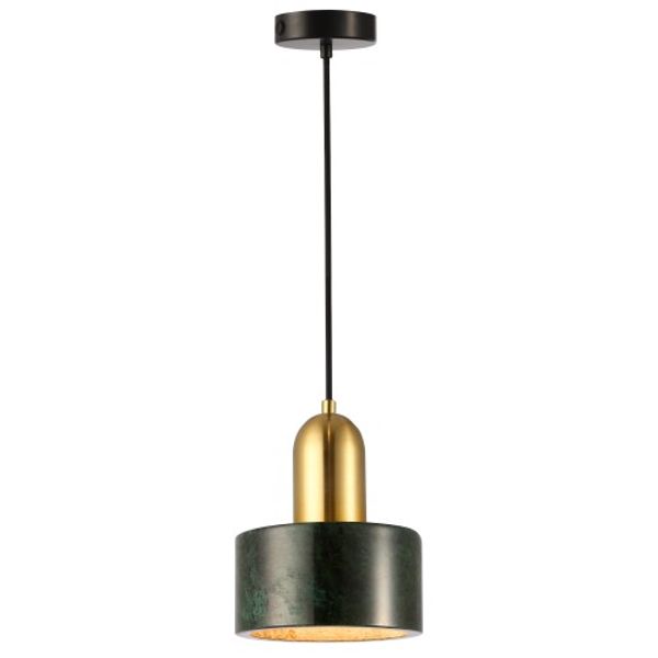 Pendant Lamp Green  Marble image 1