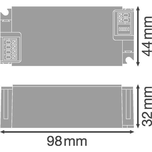 LED DRIVER DALI PERFORMANCE -44/220-240/1050 image 2