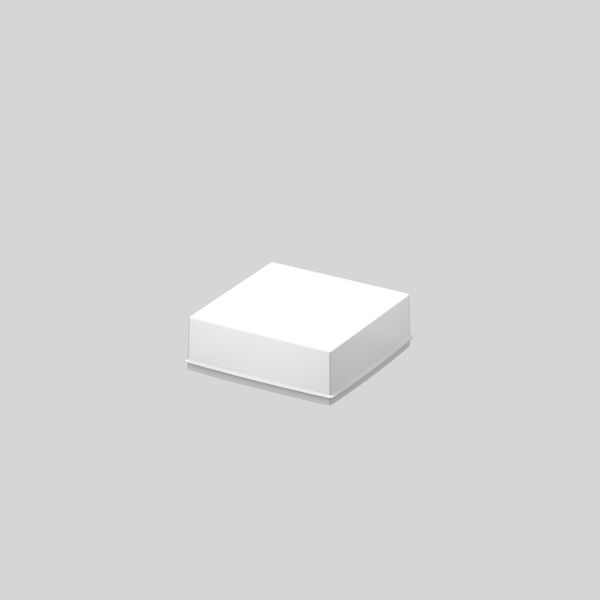 Replacement cover, plastic glass L 270 B 270 H 94 colour: white image 1