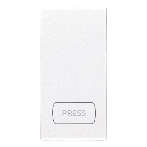 Button 1M PRESS white image 1