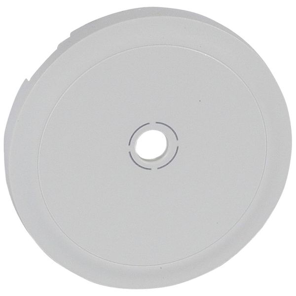 COVER PLATE AV JACK 3,5 WHITE image 1