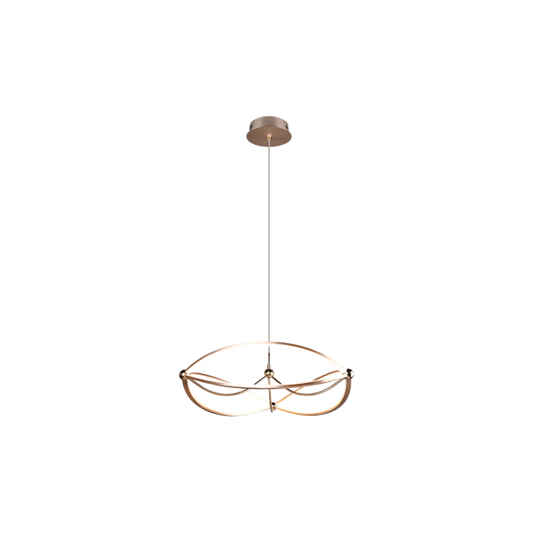 Charivari LED pendant matt brass image 1