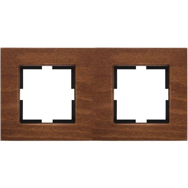 Novella Accessory Walnut Tree Two Gang Frame image 1