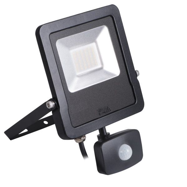 Floodlight LED 30W Driverless 6000K with sens. 300625 SHADA image 1