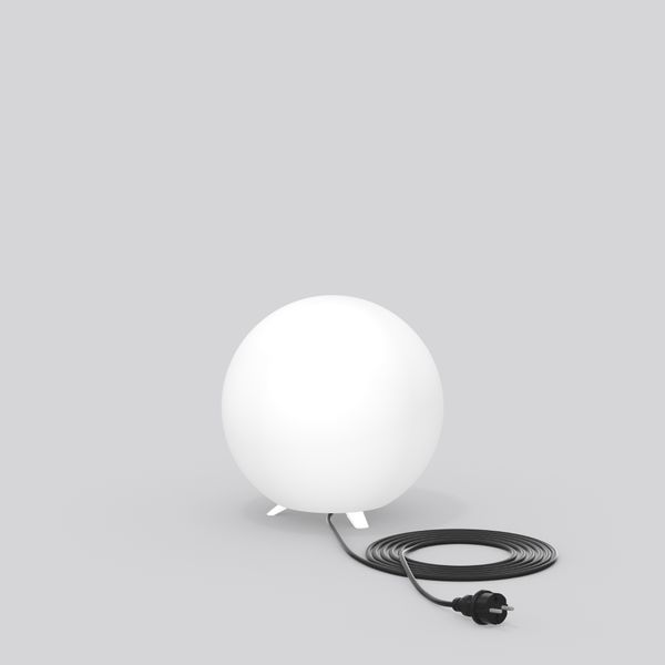 HB 309, white, on/off Garden luminaires, D 300 H 300, Plastic (PE) opa image 2