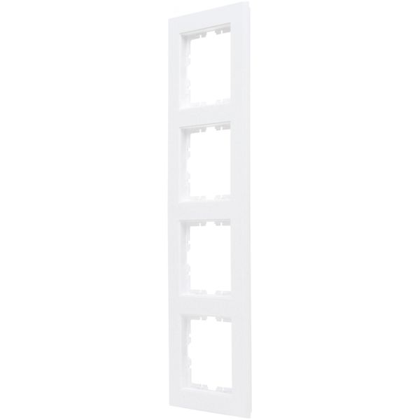 HK07 - 4-fold cover frame, color: arctic white matt image 1