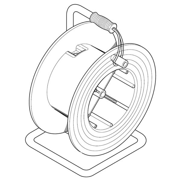 CABLE REEL FRAME image 1