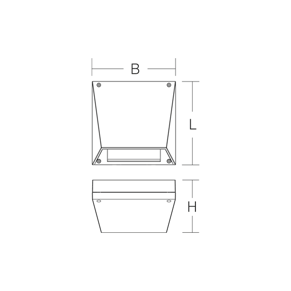 CENTRYXX W IP65plus, 6,6 W, 390 lm, 765, grey, on/off Wall luminaires, image 4