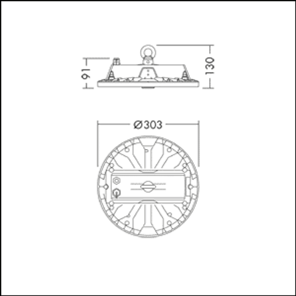 IP65 LED highbay luminaire image 7