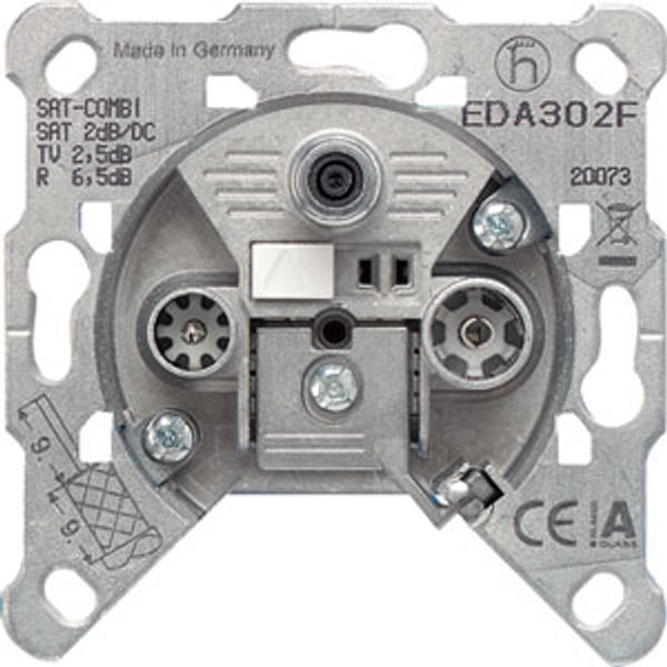 SAT-TV-FM socket outlet insert EDA302F image 3