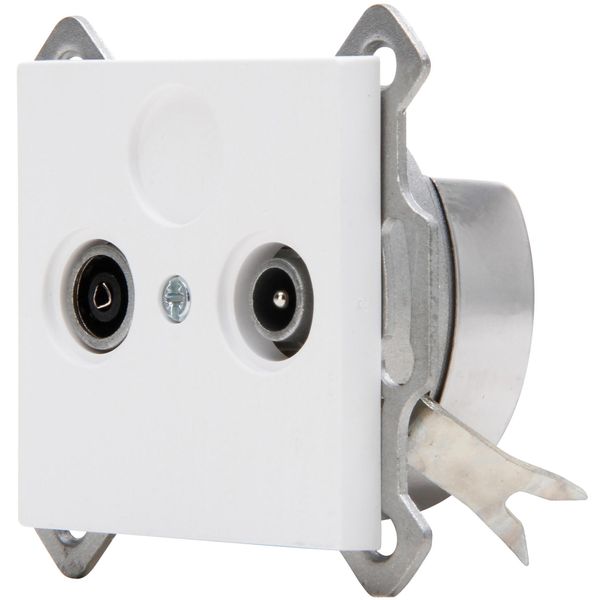 ATHENIS - TV/RF antenna socket, color: arctic white matt image 1