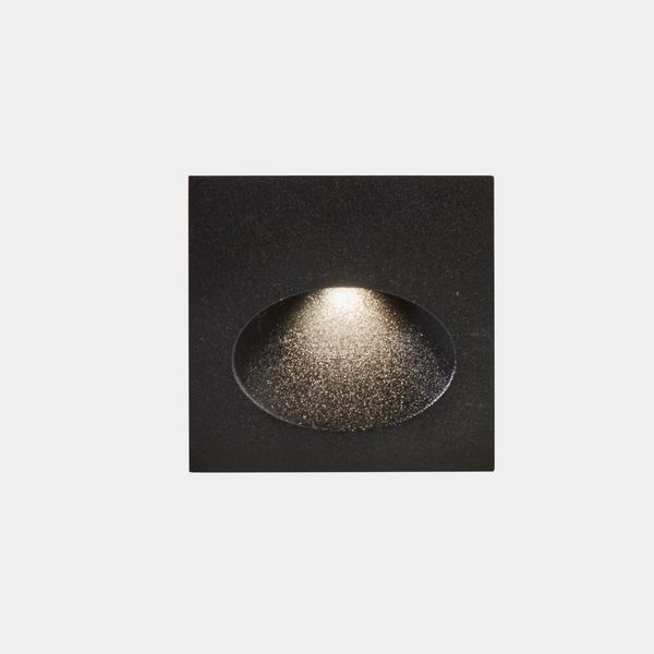 Recessed wall lighting IP66 Bat Square Oval LED 2.2W 2700K Urban grey 24lm image 1