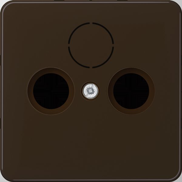 Center plate for TV-FM-SAT sockets CD561SATBR image 3