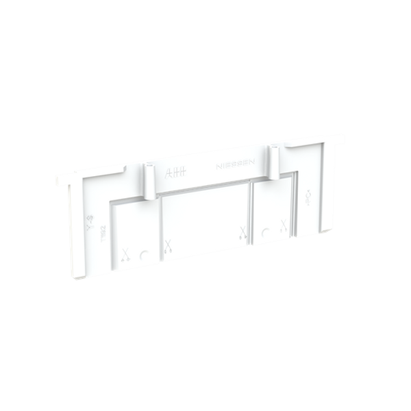 T1172 BL Frame for workstations - 2 columns - White image 1