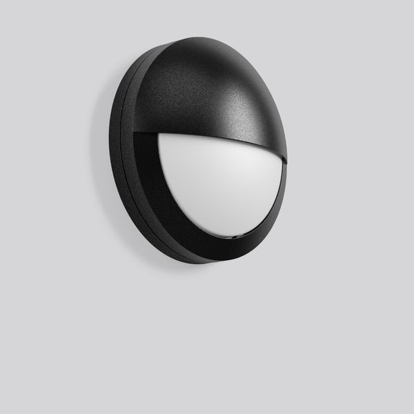 Rounded Midi, 10 W, 180 lm, 840, anthracite, on/off Wall luminaires, D image 2