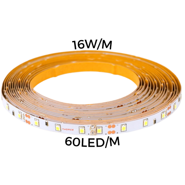 LED strip 16W/m 60led/m 12V IP67 4000K 1592Lum/m 60'000h CRI>90 (5m) THORGEON image 1