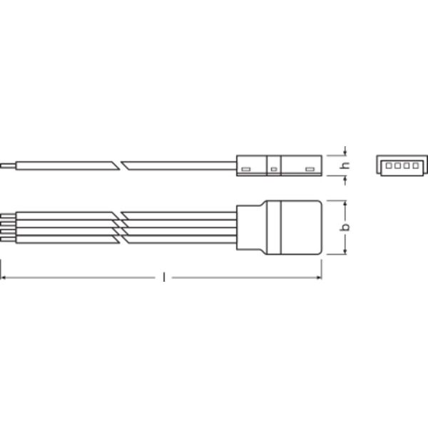 Connectors for RGB LED Strips -CP/P4/500/P image 5