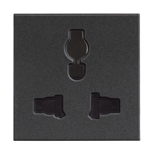 CLASSIA - MULTISTANDARD SOCKET  BLACK image 1