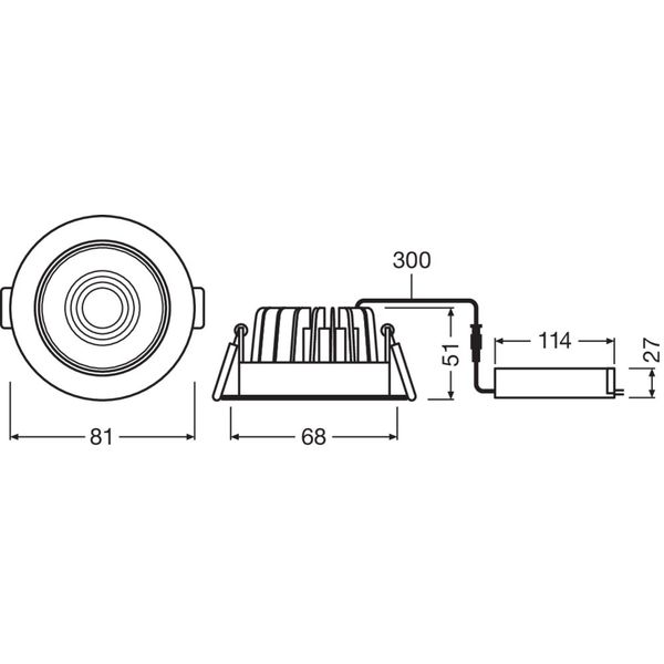 SPOT DIM 8 W 4000 K IP44/IP20 SI image 14