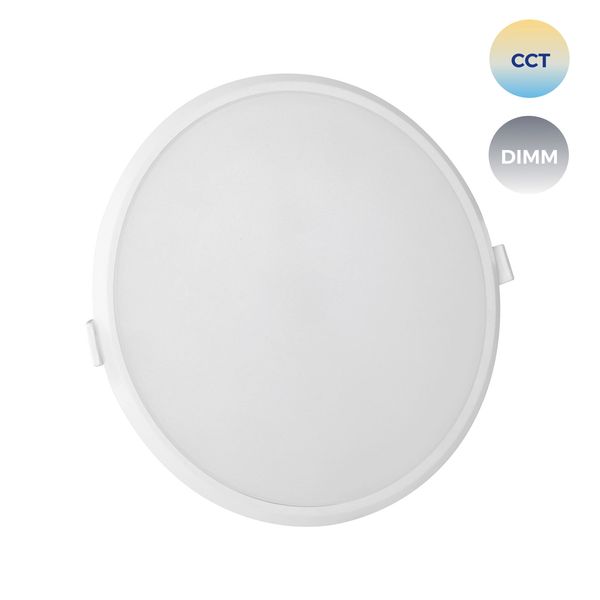 ALGINE 22W CCT+DIM WI-FI SPECTRUM SMART ROUND, RECESSED image 5