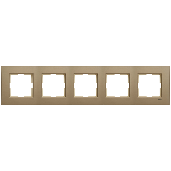 Novella Accessory Bronze Five Gang Frame image 1