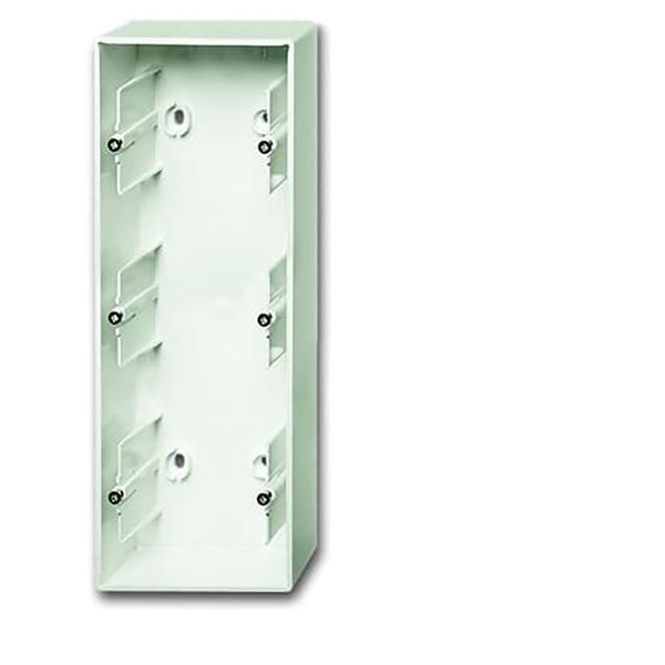 1703-884 Cover Frames future®, Busch-axcent®, carat® studio white matt image 1