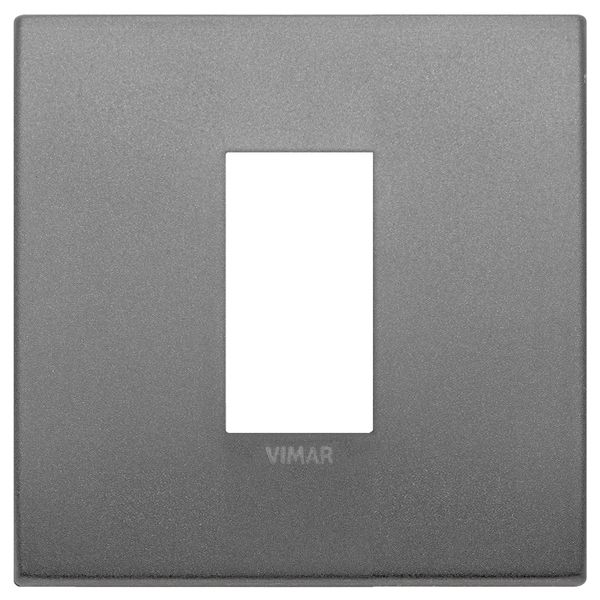 Classic plate 1M metal matt slate image 1