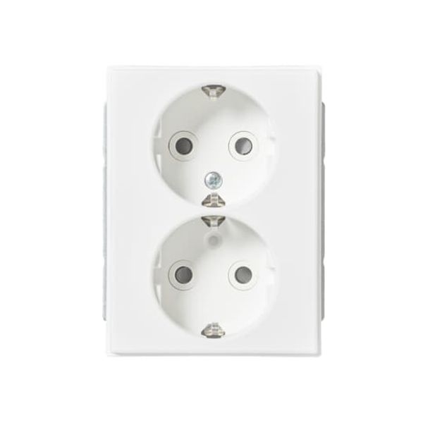 302EUC-884 Socket outlet White - Impressivo image 1