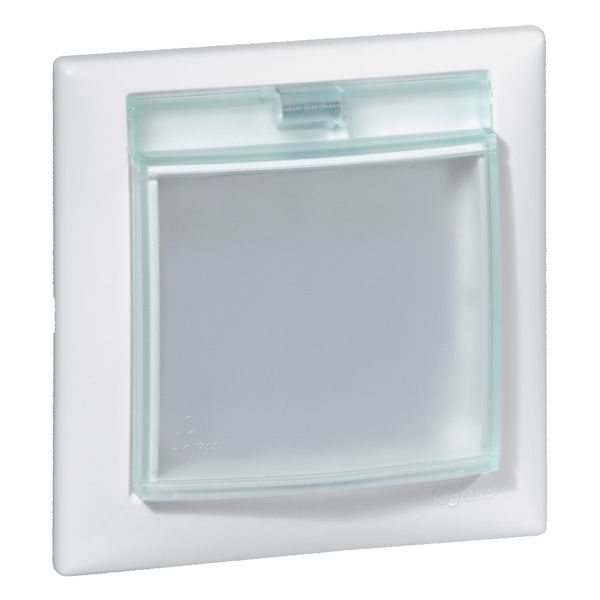 PLAQUE ETANCHE IP44 BLANC image 1